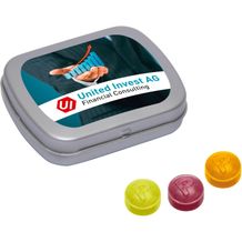 MINI-Klappdose mit Pulmoll Pastillen (1-5-farbig) (Art.-Nr. CA332126)