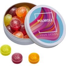 XS-Taschendose mit Pulmoll Pastillen - kleine Menge (4-farbig) (Art.-Nr. CA576088)