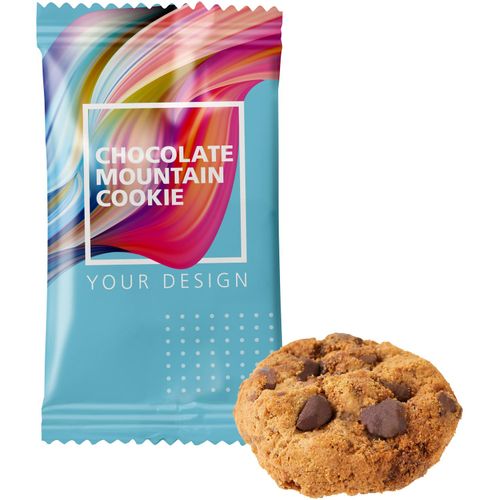 Chocolate Mountain Cookies im Flowpack - kleine Menge (Art.-Nr. CA911342) - Knusprig und schokoladig zugleich! Die...