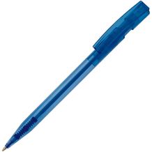 Kugelschreiber Nash Transparent (transparent blau) (Art.-Nr. CA011364)