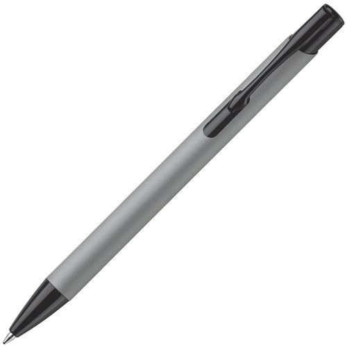 Kugelschreiber Alicante Soft-Touch (Art.-Nr. CA020715) - Gummierter, matter Metall Kugelschreiber...