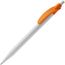 Kugelschreiber Cosmo Hardcolour (Weiss / orange) (Art.-Nr. CA021538)