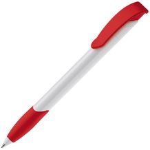 Kugelschreiber Apollo Hardcolour (Weiss / rot) (Art.-Nr. CA030085)