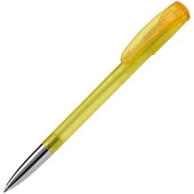 Kugelschreiber Deniro mit Metallspitze Frosty (Gefrostet Gelb) (Art.-Nr. CA036698)