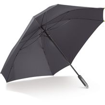 Luxus 27? quadratischer Regenschirm mit automatischer Öffnung (schwarz) (Art.-Nr. CA060742)