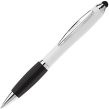 Kugelschreiber Hawaï Stylus weiß (Weiss / schwarz) (Art.-Nr. CA060777)