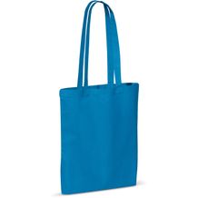 Umhängetasche Baumwolle OEKO-TEX® 140g/m² 38x42cm (blau) (Art.-Nr. CA062769)