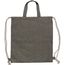 Tasche/Beutel mit Kordelzug aus recycelter Baumwolle 38x42cm (Grau) (Art.-Nr. CA068731)
