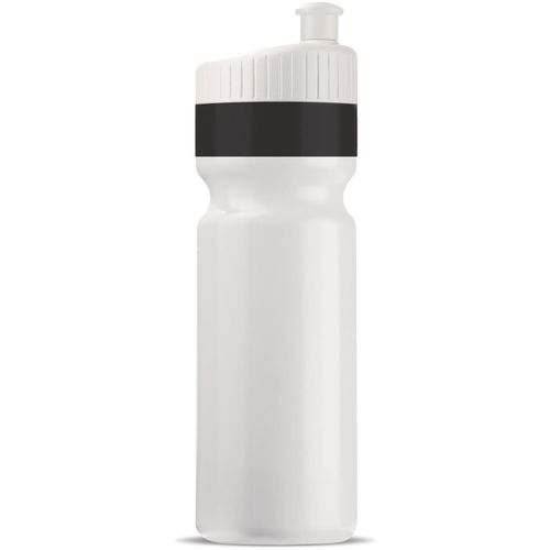 Sportflasche mit Rand 750ml (Art.-Nr. CA070068) - Hochwertige Sportflasche im Toppoint-Des...