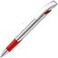 Kugelschreiber Zorro Silver (silber / rot) (Art.-Nr. CA070075)