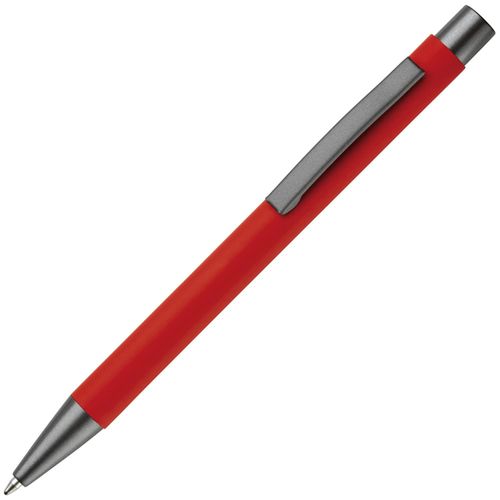 Metallkugelschreiber New York Soft-Touch (Art.-Nr. CA075578) - Aluminium Kugelschreiber mit eleganter...