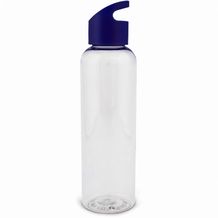 Loop Flasche transparent R-PET 600ml (transparent dunkelblau) (Art.-Nr. CA080618)