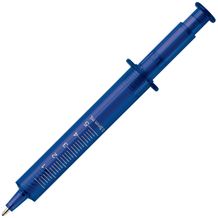 Spritzenkugelschreiber Transparent (transparent blau) (Art.-Nr. CA089308)