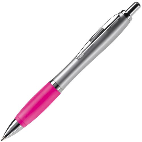 Kugelschreiber Hawaï Silver (Art.-Nr. CA091762) - Stilvoller silberfarbener Kugelschreiber...