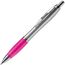 Kugelschreiber Hawaï Silver (silber / dunkel Rosé) (Art.-Nr. CA091762)