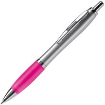 Kugelschreiber Hawaï Silver (silber / dunkel Rosé) (Art.-Nr. CA091762)