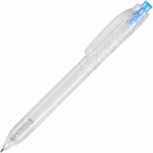 Kugelschreiber R-PET (Art.-Nr. CA096173) - Dieser transparente Kugelschreiber...