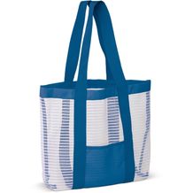 Strandtasche (weiß / blau) (Art.-Nr. CA108937)