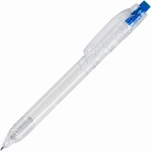 Kugelschreiber R-PET (transparent dunkelblau) (Art.-Nr. CA116394)