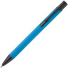 Kugelschreiber Alicante Soft-Touch (hellblau / schwarz) (Art.-Nr. CA117050)