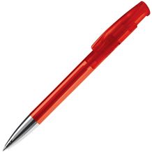 Kugelschreiber Avalon Transparent mit Metallspitze (transparent rot) (Art.-Nr. CA125582)