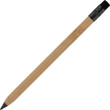 Nachhaltiger, langlebiger Bleistift mit Radiergummi (holz) (Art.-Nr. CA129904)