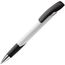 Kugelschreiber Zorro Hardcolour (Weiss / schwarz) (Art.-Nr. CA147340)