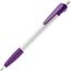 Kugelschreiber Cosmo Grip HC (Weiss / Purple) (Art.-Nr. CA147916)