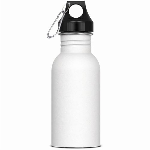Wasserflasche Lennox 500ml (Art.-Nr. CA148918) - Einwandige Trinkflasche aus Edelstahl....