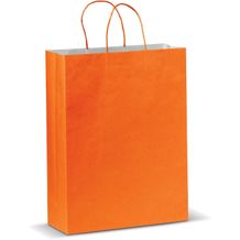 Große Papiertasche im Eco Look 120g/m² (Orange) (Art.-Nr. CA150434)