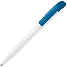 Kugelschreiber S45 Hardcolour (Weiss / hellblau) (Art.-Nr. CA152535)