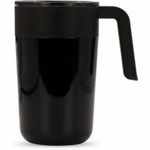 Doppelwandiger Kaffeebecher 400ml (Schwarz) (Art.-Nr. CA179145)