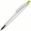 Kugelschreiber Riva Hardcolour (Weiss / hellgrün) (Art.-Nr. CA179703)