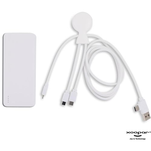 2099 | Xoopar Mr. Bio Smart Charging cable with NFC (Art.-Nr. CA185015) - Mr. Bio Smart Charging ist ein Multi-Lad...