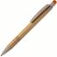 Kugelschreiber Bambus mit Touchpen und Weizenstroh Elementen (beige / orange) (Art.-Nr. CA188232)