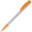 Kugelschreiber Deniro Hardcolour (Weiss / orange) (Art.-Nr. CA191084)
