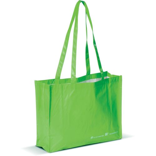 Umhängetasche R-PET 110g/m² (Art.-Nr. CA201007) - Robuste große Tasche aus 80 % recycelte...