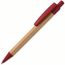 Kugelschreiber Bambus mit Weizenstroh Elementen (dunkelrot) (Art.-Nr. CA202617)
