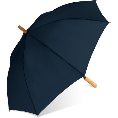 25 Regenschirm aus R-PET-Material mit Automatiköffnung (Art.-Nr. CA205723) - Stockschirm aus R-PET-Material mit...