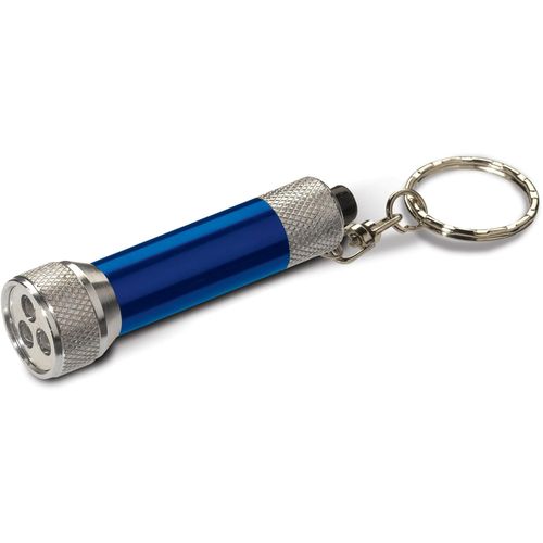 Mini-LED-Lampe mit Schlüsselring (Art.-Nr. CA209298) - Schlüsselanhänger aus Metall mit einer...