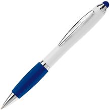 Kugelschreiber Hawaï Stylus weiß (weiß / dunkelblau) (Art.-Nr. CA209669)