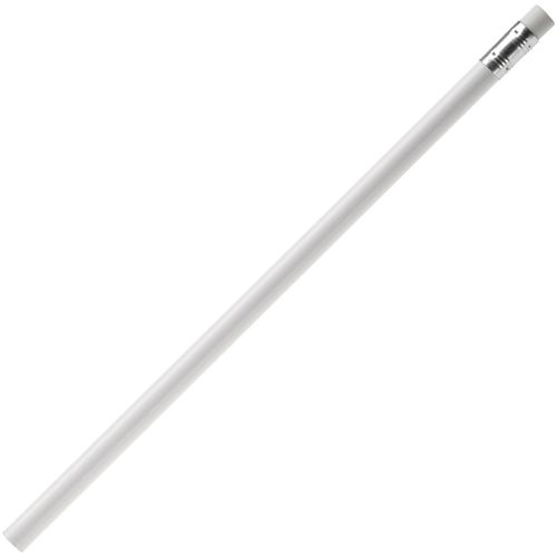 Bleistift mit Radiergummi (Art.-Nr. CA216161) - Runder Bleistift mit Radiergummi, nicht...