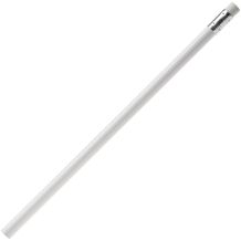 Bleistift mit Radiergummi (weiß) (Art.-Nr. CA216161)