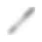 Kugelschreiber Nash Transparent mit Gummigriff (Art.-Nr. CA220514) - Kugelschreiber mit transparentem Schaft,...