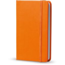 Kunstleder Notizbuch A6 (orange) (Art.-Nr. CA223156)