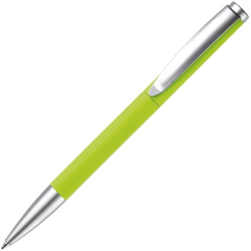 Kugelschreiber Modena Gummiert (Art.-Nr. CA229005) - Metallkugelschreiber, Toppoint Design,...