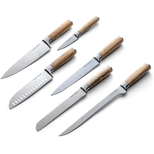 Orrefors Jernverk Messerset 6-teilig (Art.-Nr. CA236660) - Die ultimative Packung Küchenmesser...