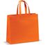 Laminierte Non Woven Tasche 105g/m² (orange) (Art.-Nr. CA239288)