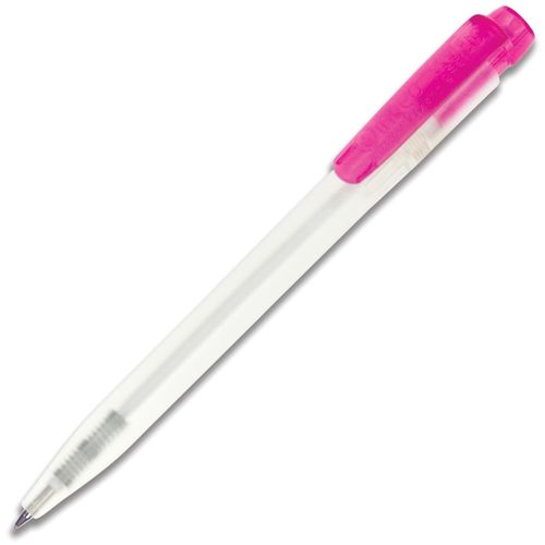 Kugelschreiber Ingeo TM Pen Clear Transparent (Art.-Nr. CA250322) - Frosty Ingeo TM Kugelschreiber mit...