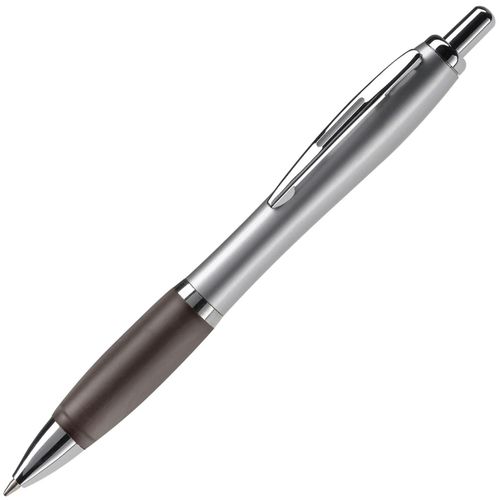 Kugelschreiber Hawaï Silver (Art.-Nr. CA255012) - Stilvoller silberfarbener Kugelschreiber...